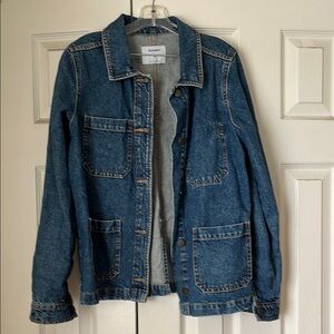 Blue Denim chore coat
